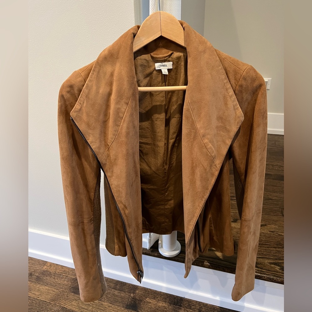 Brown Suede Vince Jacket
